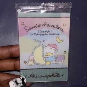 Sanrio Characters Sleep Time 2 Wafer Card [Ahirunopekkle]